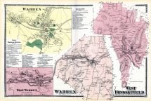 Warren, Warren Town, Warren West, Brookfield West, West Brookfield, Worcester County 1870